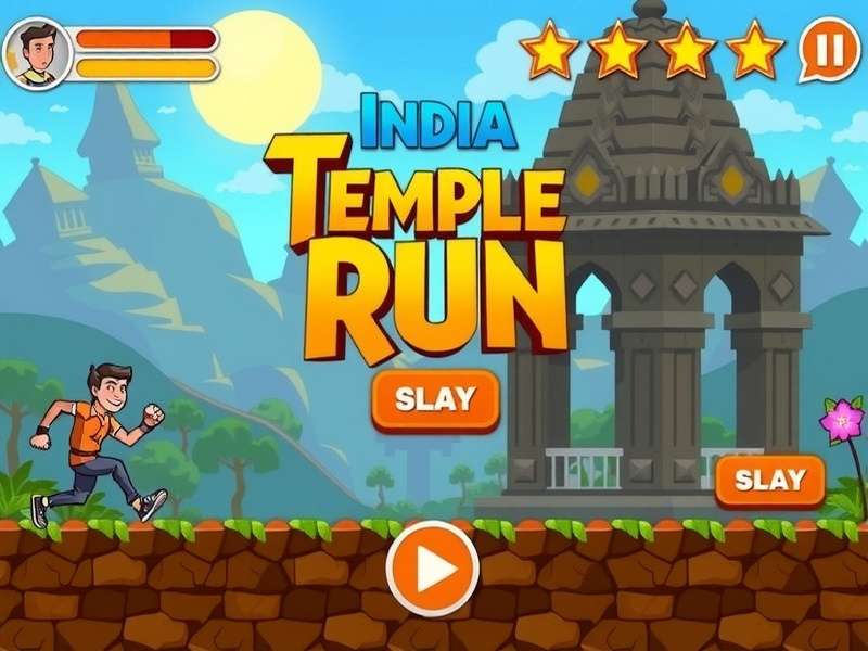 India Temple Run Rush character selection screen